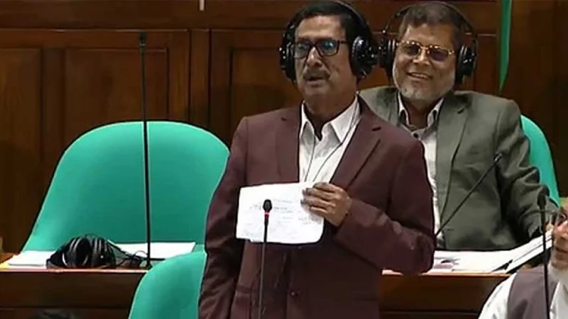 সংসদে মুক্তিযোদ্ধাদের মর্যাদা, সংস্কৃতি ও সাম্প্রদায়িক সম্প্রীতির পক্ষে সোচ্চার ফজলুর রহমান